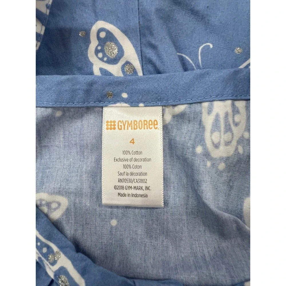 Gymboree kids‎ girls blue jumper 4